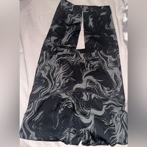 Gymshark High Waisted Black Print Leggings